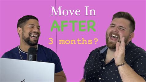 living together after dating 3 months